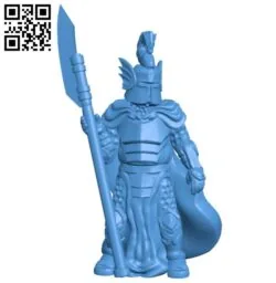 Dragon Knight Man B005154 file stl free download 3D Model for CNC and 3d printer