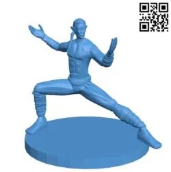 Elf Monk B004858 file stl free download 3D Model for CNC and 3d printer