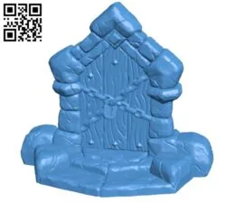 Entrance B004861 file stl free download 3D Model for CNC and 3d printer