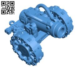 Grot cannon – gun B005205 file stl free download 3D Model for CNC and 3d printer