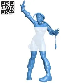 Miss Cammy B004975 file stl free download 3D Model for CNC and 3d printer