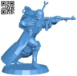 Skitarii Vanguard B005086 file stl free download 3D Model for CNC and 3d printer