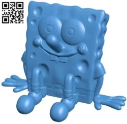 Spongebob B005101 file stl free download 3D Model for CNC and 3d printer