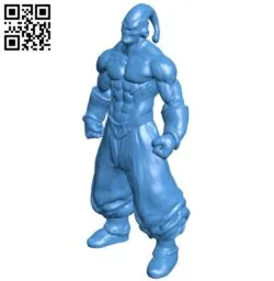 Super Ma Buu B005100 file stl free download 3D Model for CNC and 3d printer