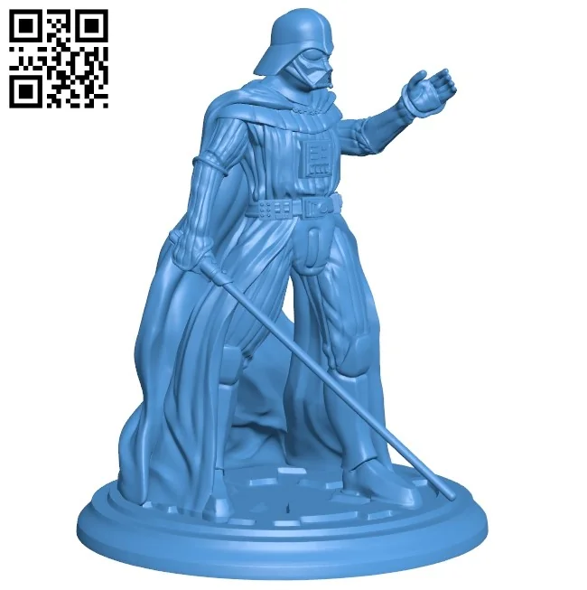 Darth vader B005481 file stl free download 3D Model for CNC and 3d printer