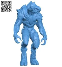 Halo 2 Anniversary Arbiter B005457 file stl free download 3D Model for CNC and 3d printer