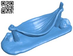 Hammock B005557 download free stl files 3d model for 3d printer and CNC carving