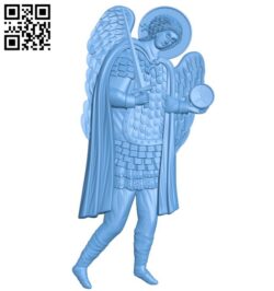 Icon Archangel Michael A004174 download free stl files 3d model for CNC wood carving