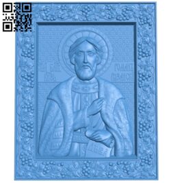 Icon Ryazan A004013 wood carving file stl free 3d model download for CNC