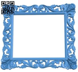 Picture frame or mirror A004037 download free stl files 3d model for CNC wood carving