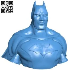 Powerful batman B005517 free download stl file 3D Model for CNC and 3d printer