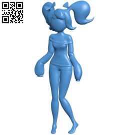 Flame princess B005793 download free stl files 3d model for 3d printer and CNC carving