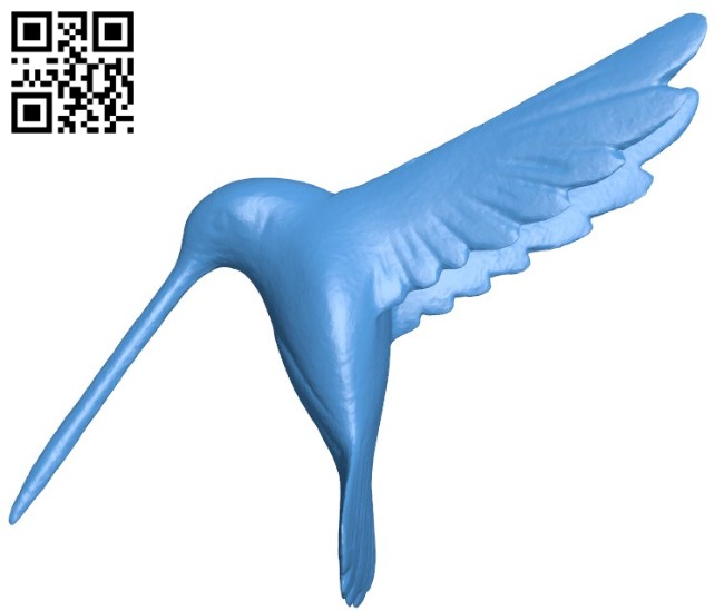 Hummingbird B006253 download free stl files 3d model for 3d printer and CNC carving