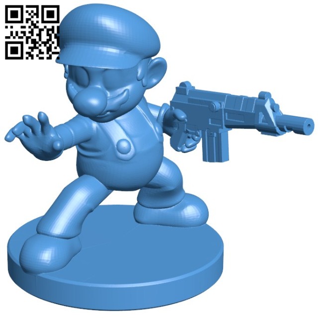3D file Wicked Video Game Only Super Mario 64 Sculpture: Tested and ready  for 3d printing 🗿・Template to download and 3D print・Cults