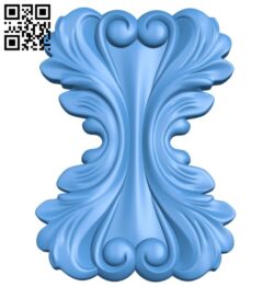 Pattern decor design A004280 download free stl files 3d model for CNC wood carving