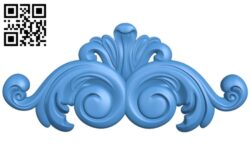 Pattern decor design A004286 download free stl files 3d model for CNC wood carving