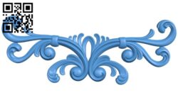 Pattern decor design A004312 download free stl files 3d model for CNC wood carving