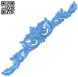 Pattern decor design A004374 download free stl files 3d model for CNC wood carving