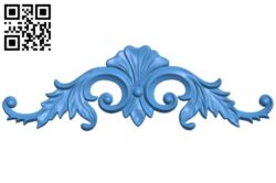 Pattern decor design A004379 download free stl files 3d model for CNC wood carving