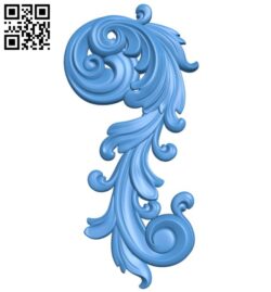 Pattern decor design A004390 download free stl files 3d model for CNC wood carving