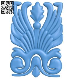 Pattern decor design A004391 download free stl files 3d model for CNC wood carving