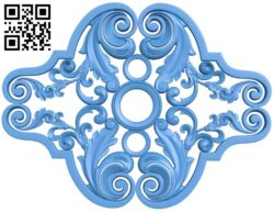 Pattern dekor design A004231 download free stl files 3d model for CNC wood carving