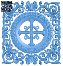 Pattern dekor square A004198 download free stl files 3d model for CNC wood carving