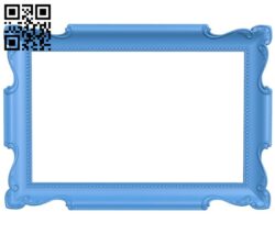 Picture frame or mirror A004273 download free stl files 3d model for CNC wood carving