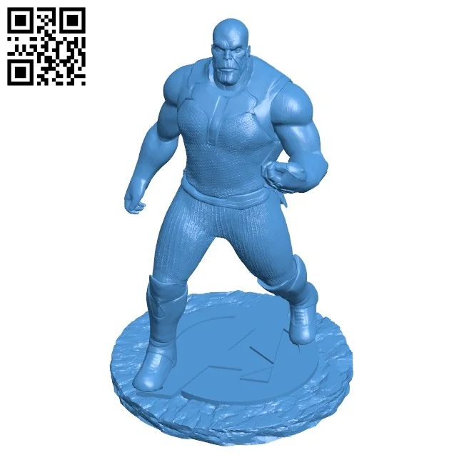 Thanos B006239 download free stl files 3d model for 3d printer and CNC carving