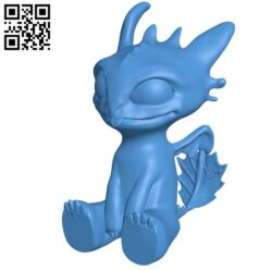 Toothless B006265 download free stl files 3d model for 3d printer and CNC carving