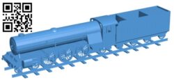 Train B006213 download free stl files 3d model for 3d printer and CNC carving