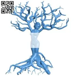 Trunk shaped woman B006038 download free stl files 3d model for 3d printer and CNC carving