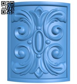 Curved surface pattern A004482 download free stl files 3d model for CNC wood carving