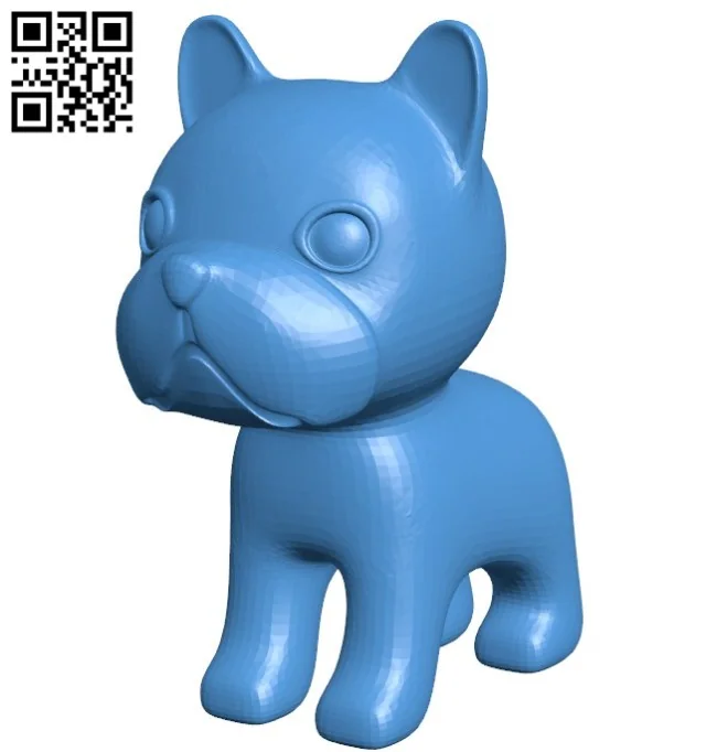 Dog B006316 download free stl files 3d model for 3d printer and CNC carving