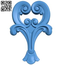 Pattern decor design A004409 download free stl files 3d model for CNC wood carving