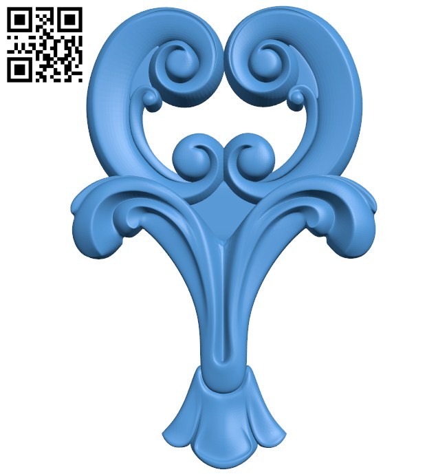 Pattern decor design A004409 download free stl files 3d model for CNC wood carving