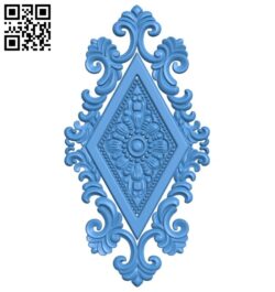 Pattern decor design A004448 download free stl files 3d model for CNC wood carving