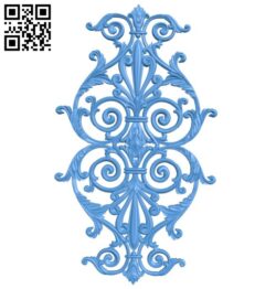 Pattern decor design A004450 download free stl files 3d model for CNC wood carving