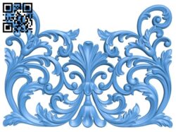 Pattern decor design A004514 download free stl files 3d model for CNC wood carving