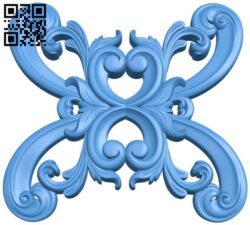 Pattern decor design A004535 download free stl files 3d model for CNC wood carving