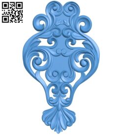 Pattern decor design A004544 download free stl files 3d model for CNC wood carving