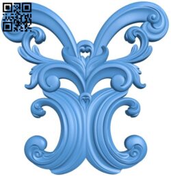 Pattern decor design A004562 download free stl files 3d model for CNC wood carving