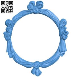 Picture frame or mirror A004408 download free stl files 3d model for CNC wood carving