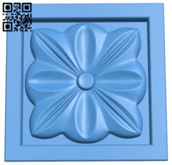 Square pattern A004492 download free stl files 3d model for CNC wood carving