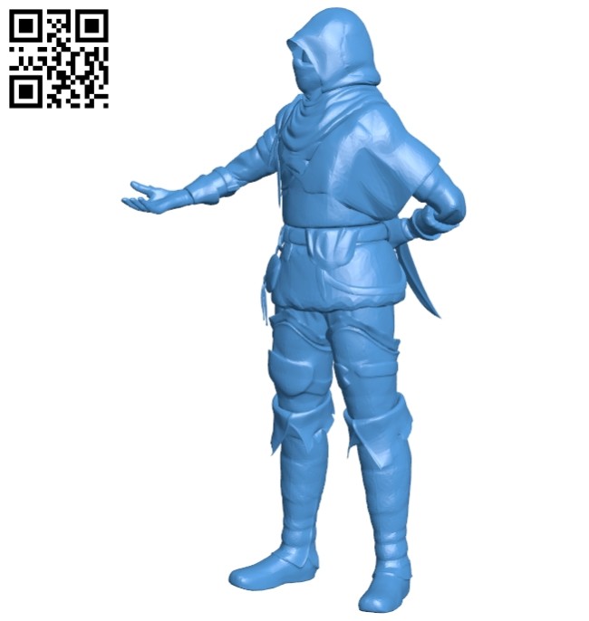 Assassin DS thief B007104 file stl free download 3D Model for CNC and 3d printer