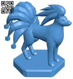 Bishop Ninetales – pokemon B006757 file stl free download 3D Model for CNC and 3d printer