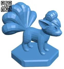 Bishop Vulpix – pokemon B006758 file stl free download 3D Model for CNC and 3d printer