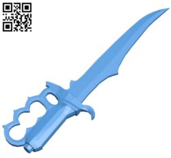 Bloody knife B006941 file stl free download 3D Model for CNC and 3d printer