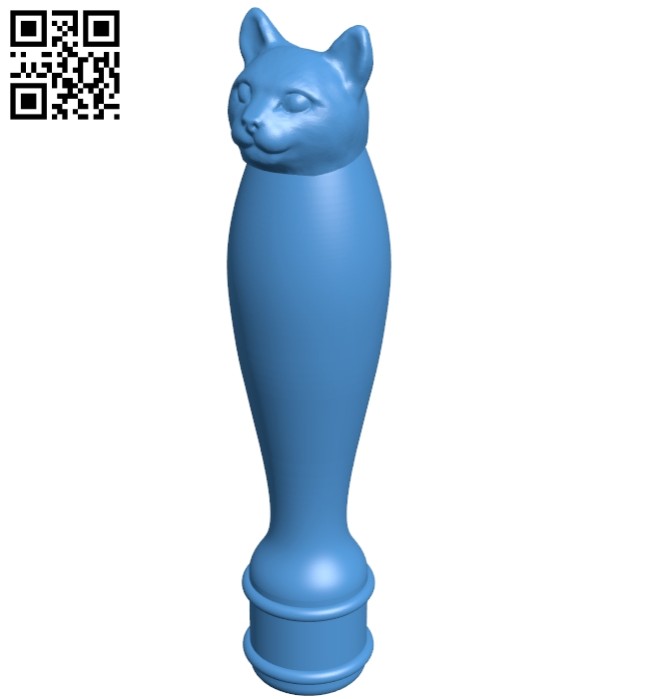 STL file CAT PUZZLE FEEDER 50MM TALL 50MM DIAMETER 1 HOLE 🐱・Model to  download and 3D print・Cults