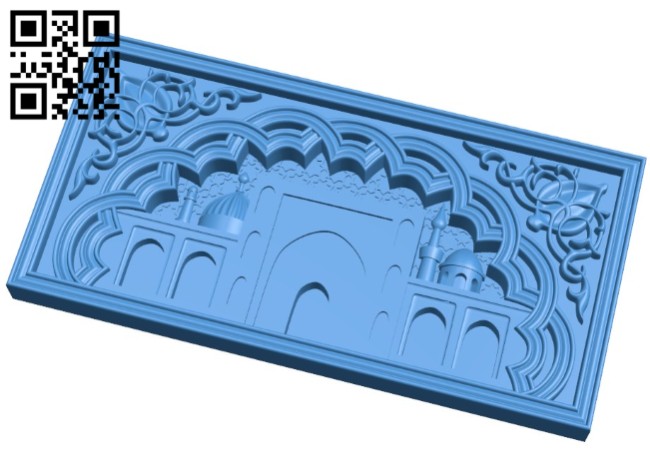 Door pattern design A004591 download free stl files 3d model for CNC wood carving